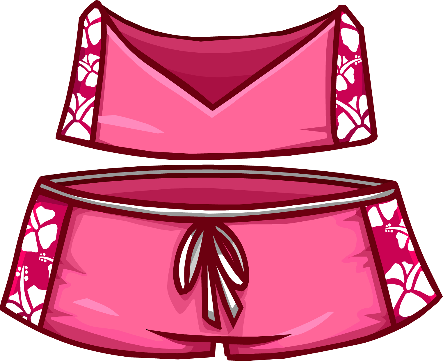 swimsuit clipart pink swimsuit