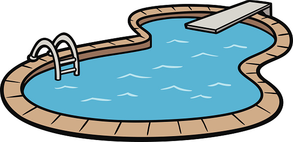 swimsuit clipart pool