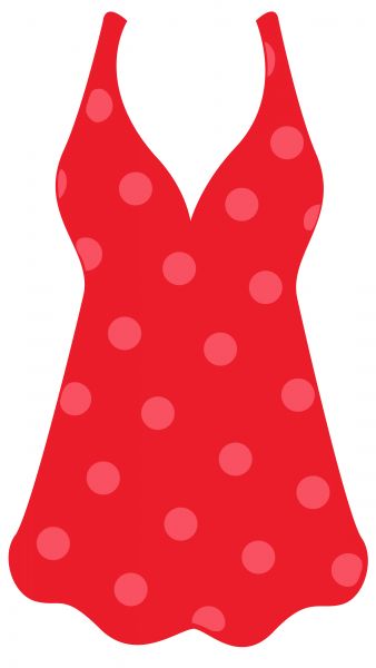 Swimsuit clipart red. Free bathing suit download