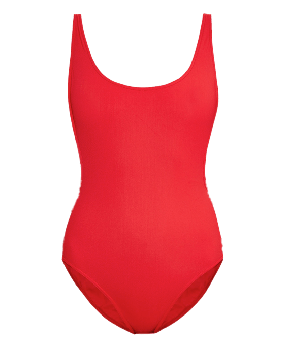 Red suit transparent png. Swimsuit clipart swimming attire