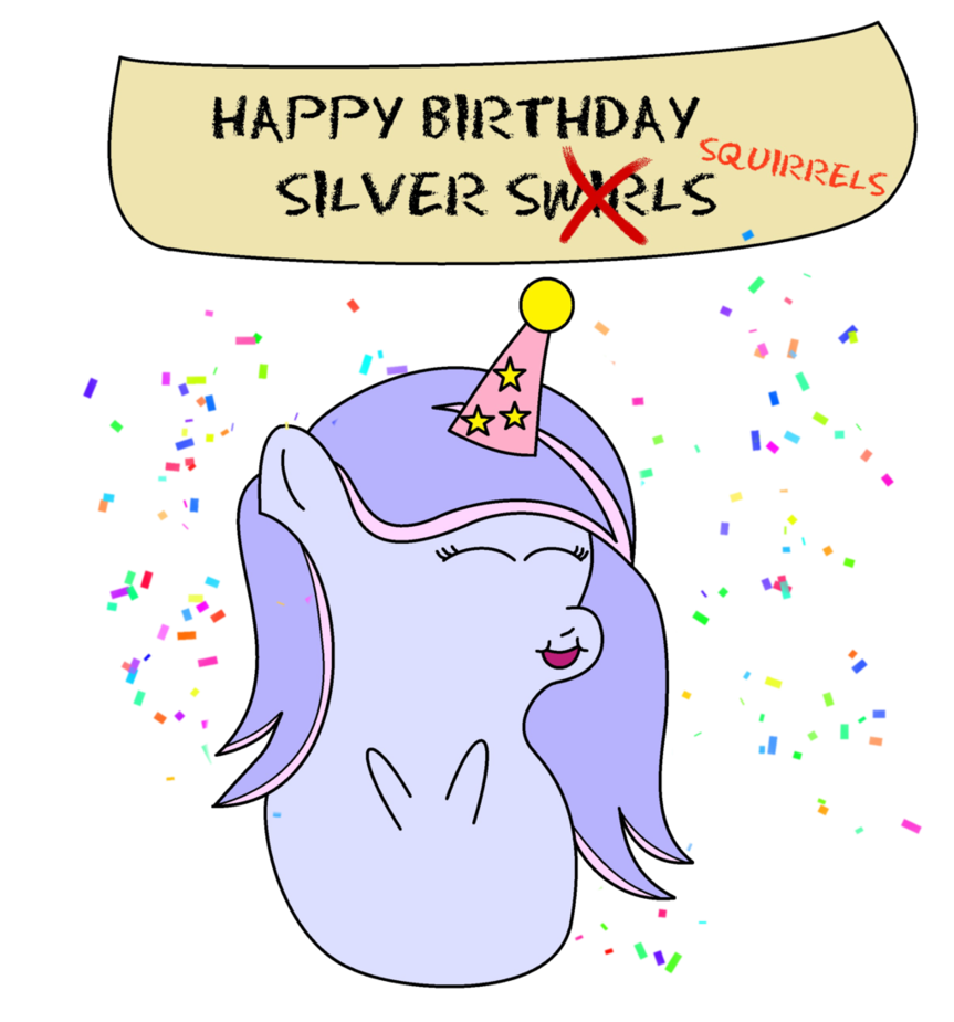 swirl clipart birthday