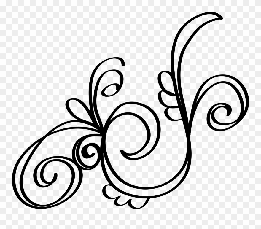 Swirl clipart doodle. Drawn random clip art