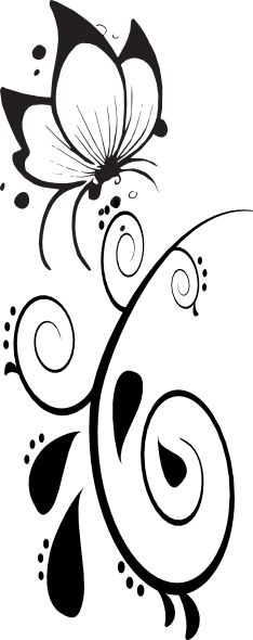 Swirl clipart flower. Free floral cliparts download