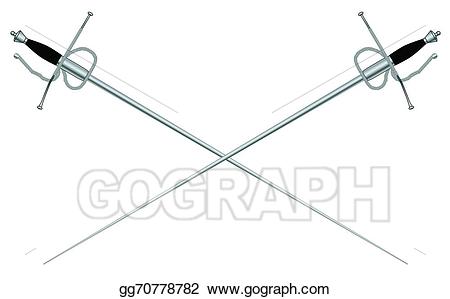 sword clipart rapier