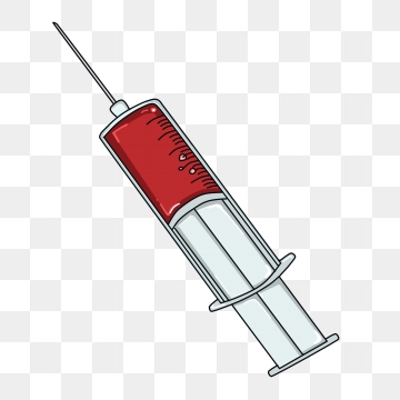 syringe clipart comic