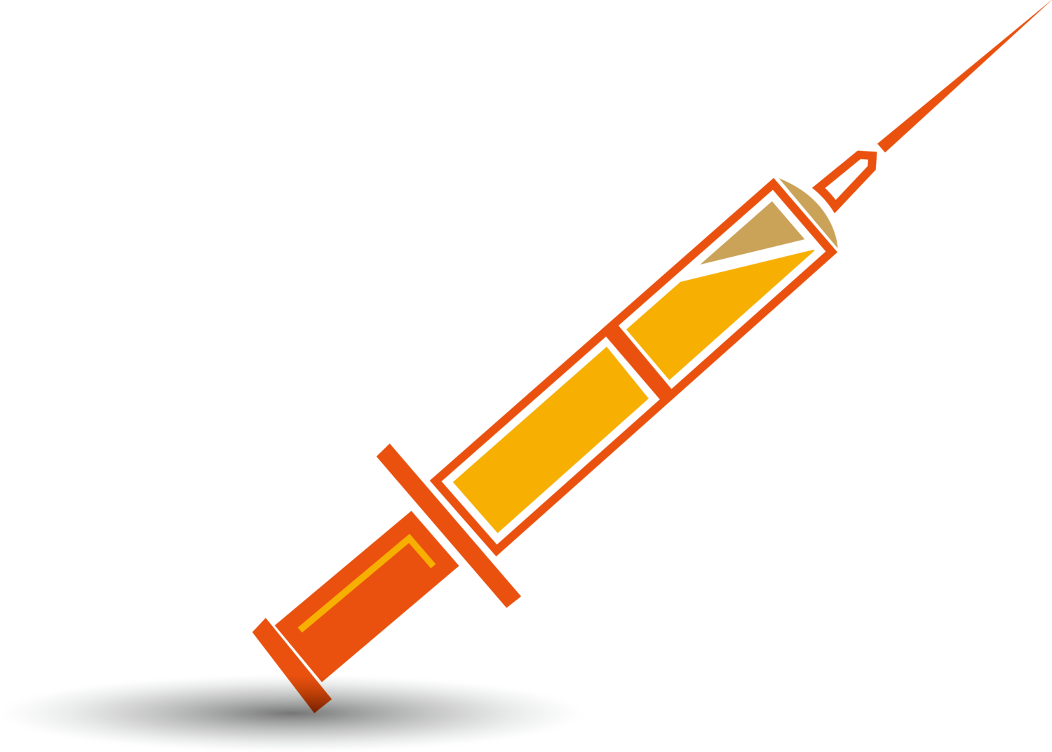 Syringe clipart parallel. Injection cartoon yellow transprent