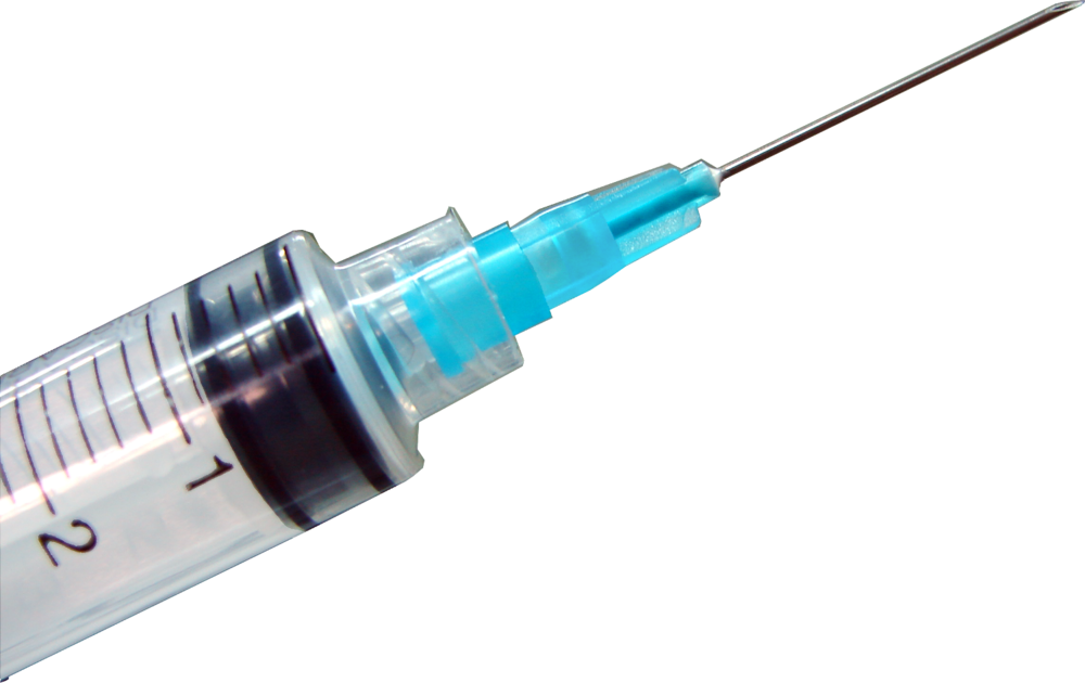 Syringe transparent background