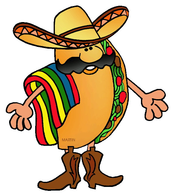 Free mexico clip art. Tacos clipart