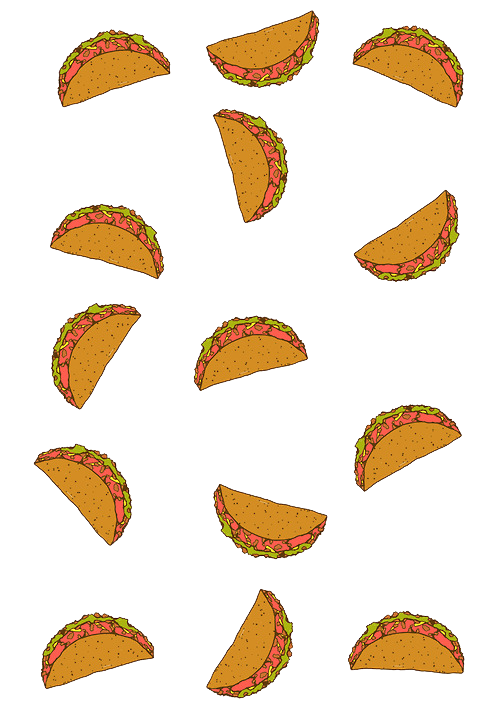 Tacos clipart bunch. Background and food image