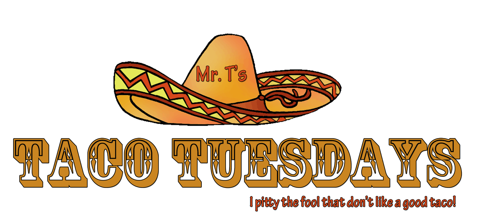 Mr t s taco. Tacos clipart cowboy