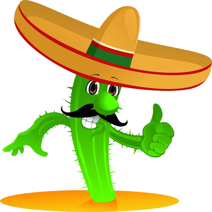 Tacos clipart cowboy. Mexican cuisine cactaceae taco