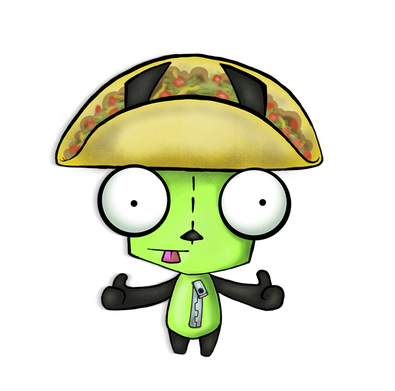 Tacos clipart cute. Who s got two