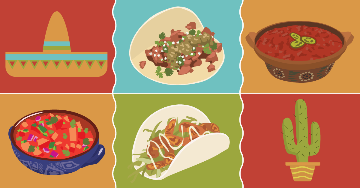 Tacos clipart tex mex food. A guide to authentic