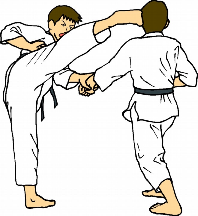 taekwondo clipart