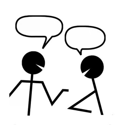 conversation clipart talking