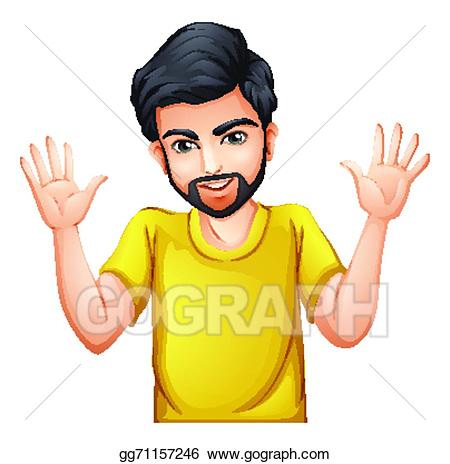 tall clipart attractive man