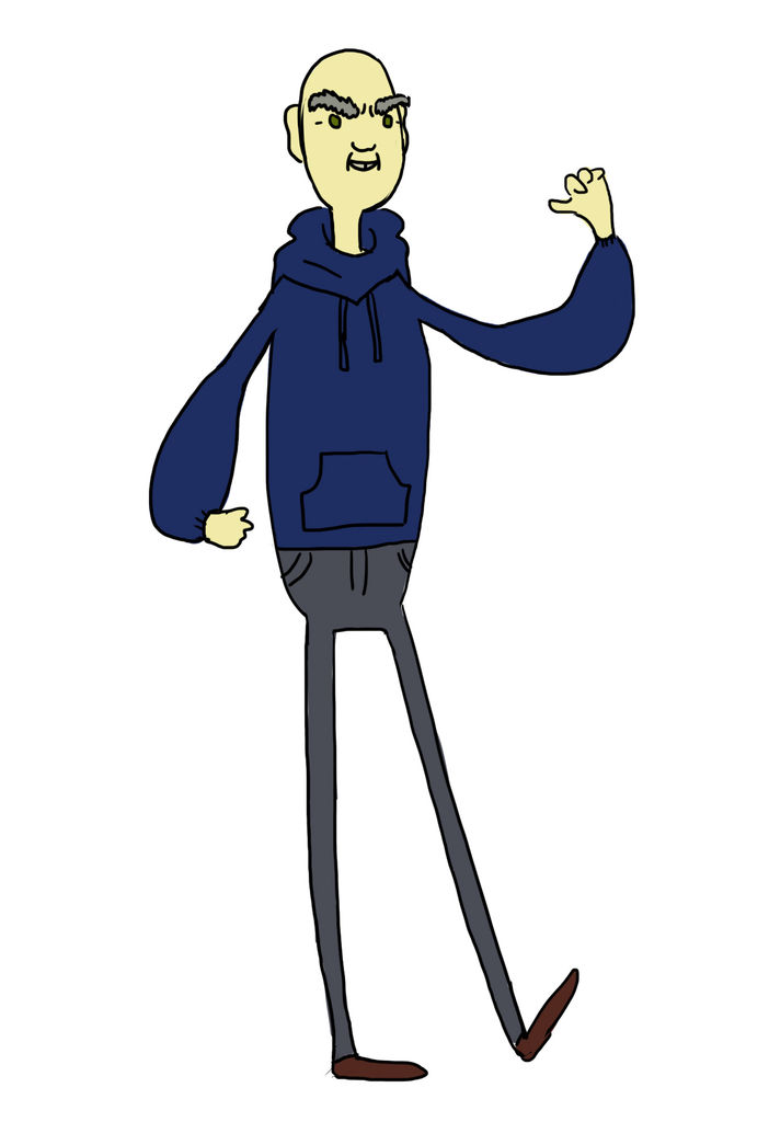 tall clipart lanky