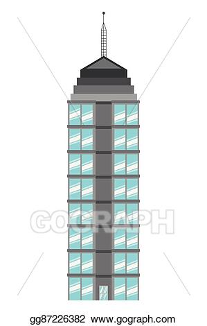 tall clipart single building