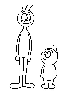 tall clipart small