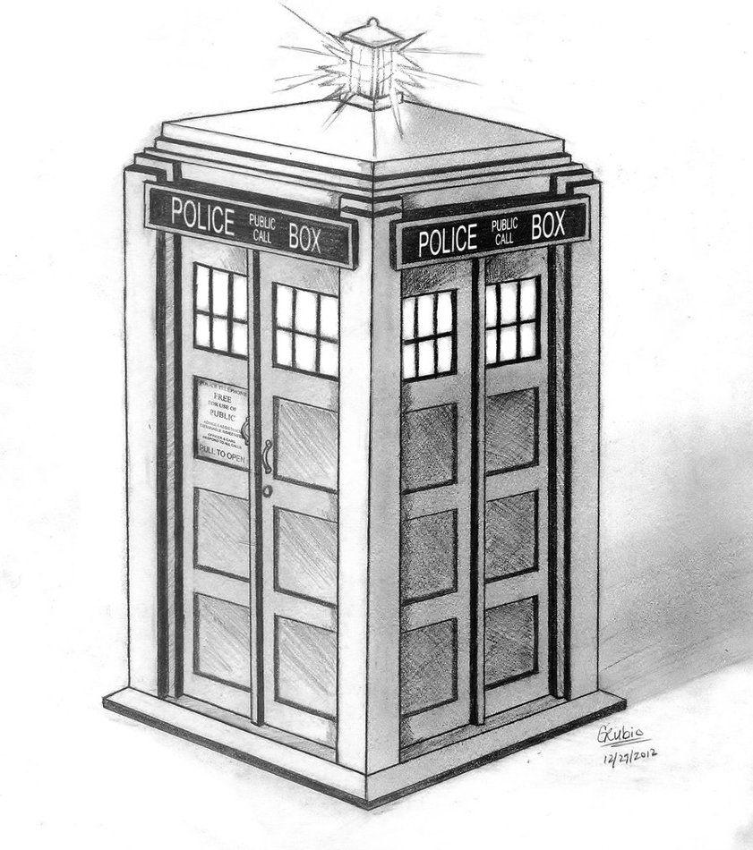 tardis clipart space drawing