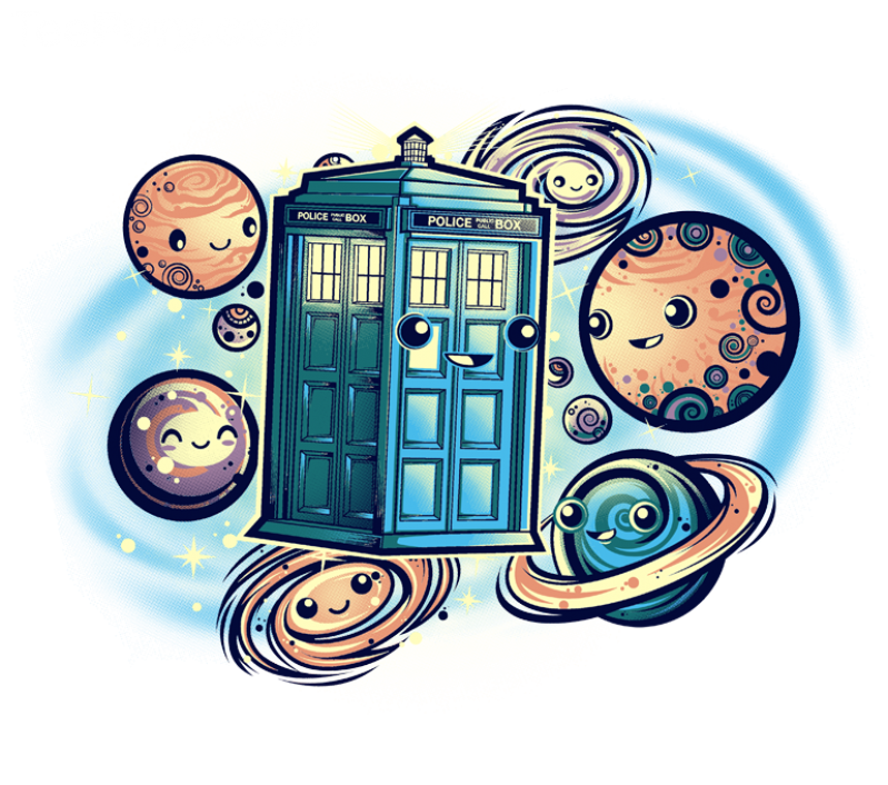 tardis clipart space drawing