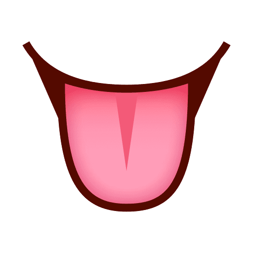 taste clipart pink tongue