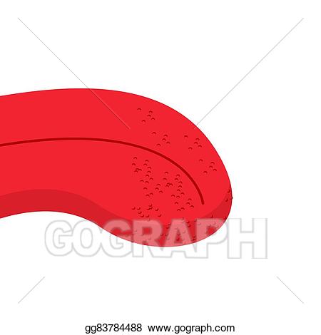 taste clipart red tongue