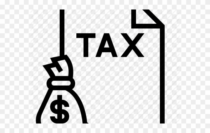 tax clipart black and white