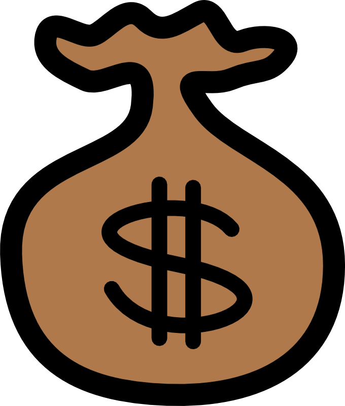 tax clipart moneybags