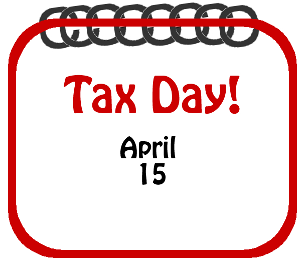 tax clipart tax day