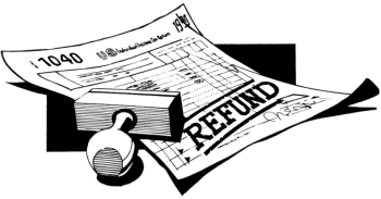 tax clipart tax refund