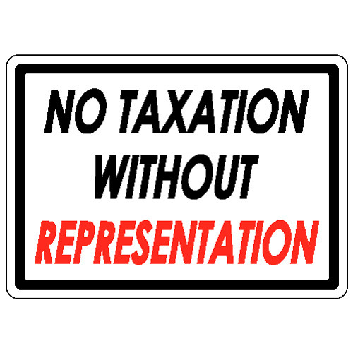 tax clipart taxation without representation