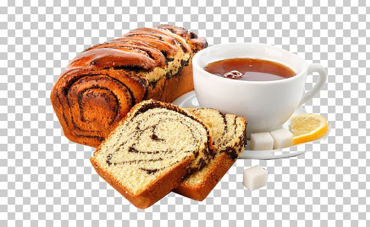 tea clipart bread