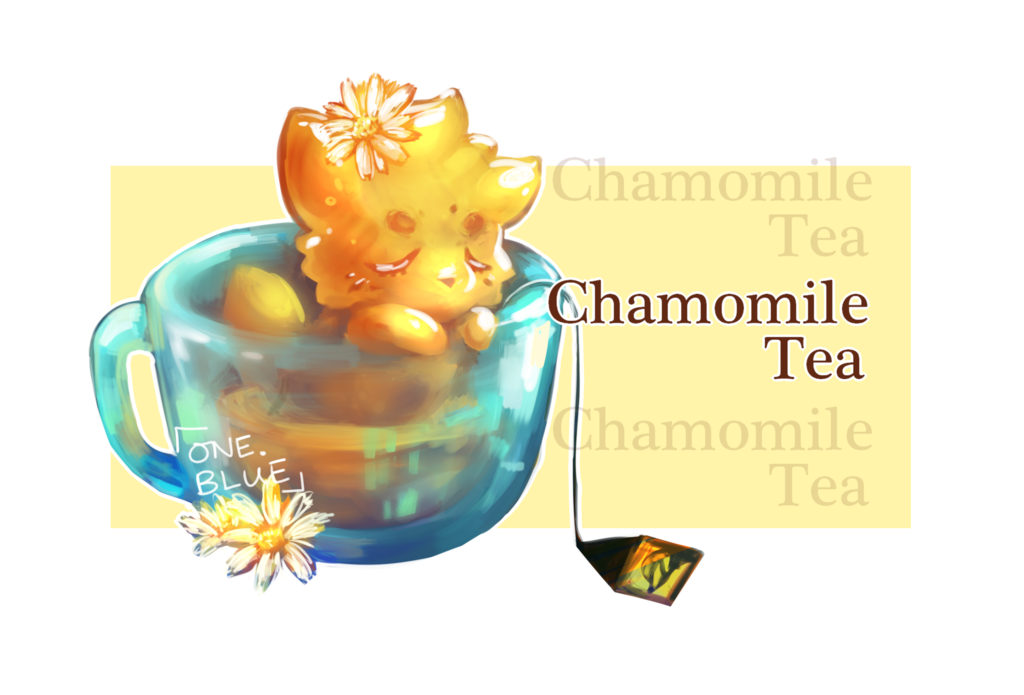tea clipart camomile tea