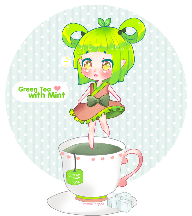 tea clipart green tea