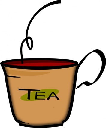 tea clipart hot beverage