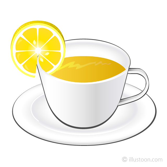 tea clipart lemon tea