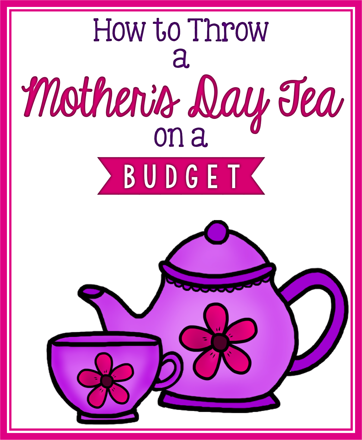 tea clipart mother's day