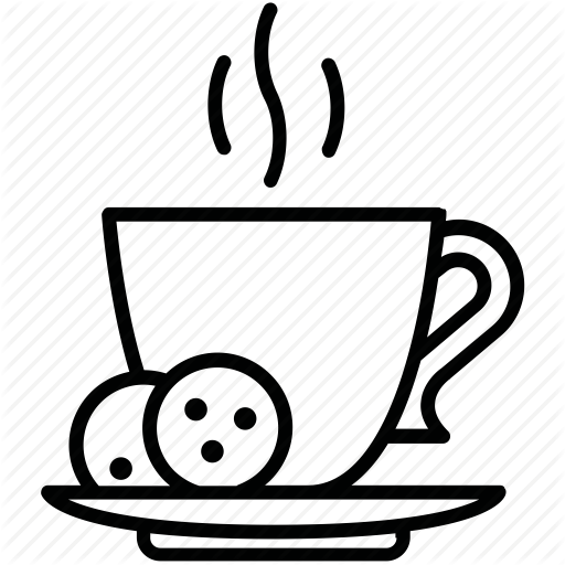 Cup of coffee cafe. Tea clipart tea room