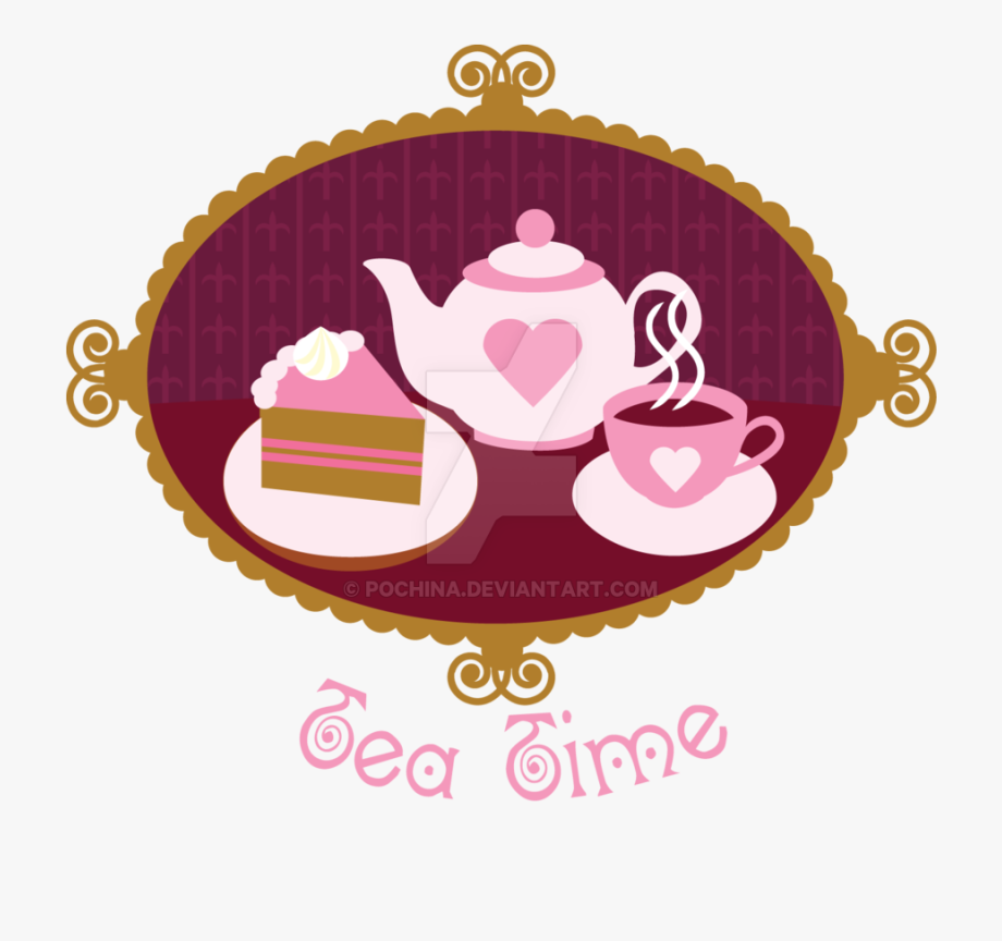 Transparent party png . Tea clipart tea time