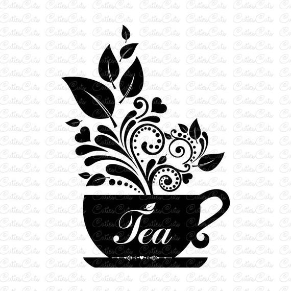 tea clipart vector