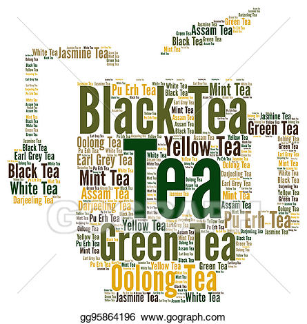 tea clipart word