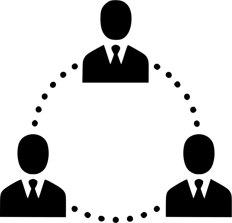 People community team users. Teamwork clipart person connected