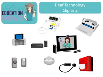 Deaf cliparts . Technology clipart everyday life