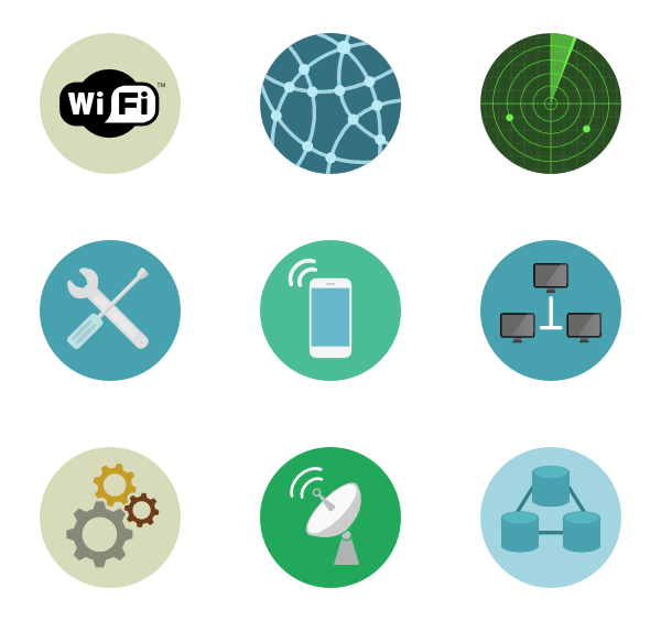 Technology clipart green technology. Free icons designed by