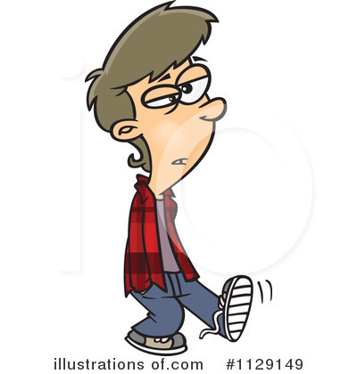 Teen clipart. Teenager illustration by toonaday