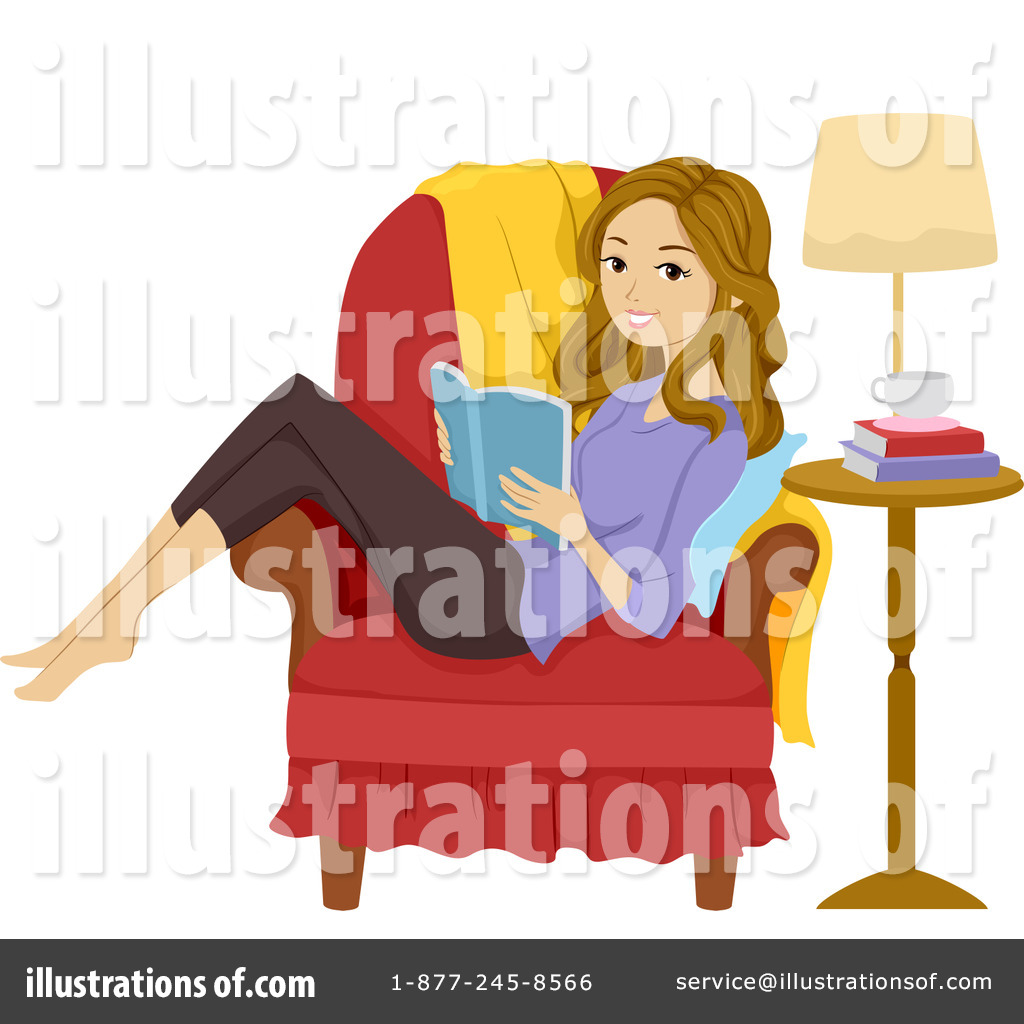 Teen clipart lap. Girl illustration by bnp
