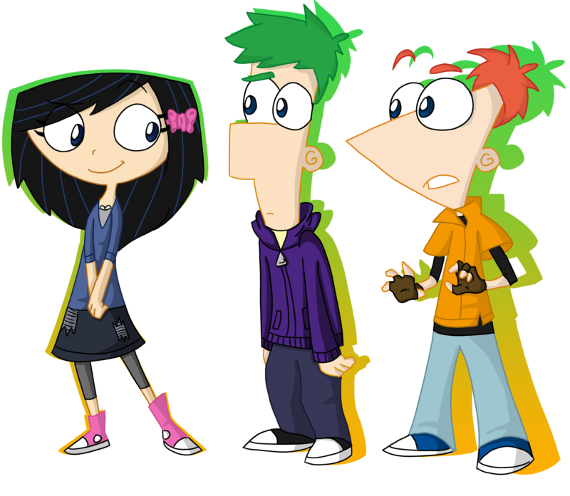 Teens isabella ferb and. Teen clipart old boy