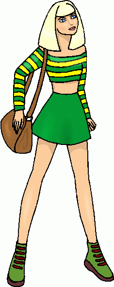 Teen clipart standing. Free girl cliparts download