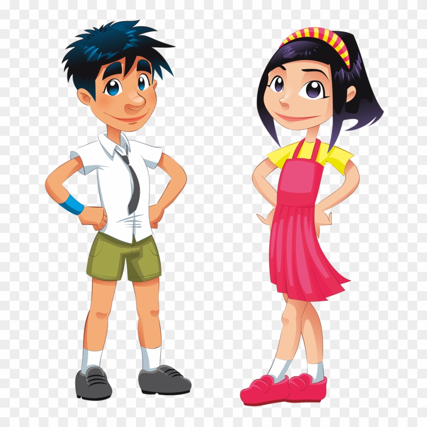  girl characters outfits. Teen clipart teenager cartoon